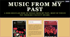 Desktop Screenshot of musicfrommypast.tumblr.com