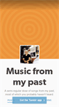 Mobile Screenshot of musicfrommypast.tumblr.com