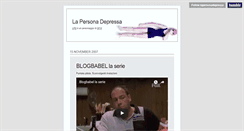 Desktop Screenshot of lapersonadepressa.tumblr.com