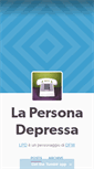 Mobile Screenshot of lapersonadepressa.tumblr.com