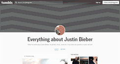 Desktop Screenshot of everythingjustin.tumblr.com