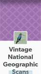Mobile Screenshot of nationalgeographicscans.tumblr.com