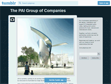 Tablet Screenshot of paigroup.tumblr.com