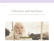 Tablet Screenshot of clitorisesandsnorlaxes.tumblr.com