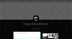 Desktop Screenshot of abandonhope.tumblr.com