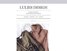 Tablet Screenshot of luliesdesign.tumblr.com