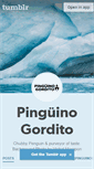 Mobile Screenshot of pinguinogordito.tumblr.com