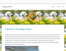 Tablet Screenshot of happypooch.tumblr.com