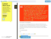 Tablet Screenshot of lauramcclure.tumblr.com