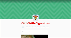 Desktop Screenshot of girlssmokingcigarettes.tumblr.com