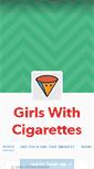 Mobile Screenshot of girlssmokingcigarettes.tumblr.com