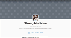 Desktop Screenshot of mystrongmedicine.tumblr.com