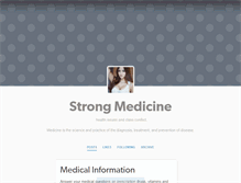 Tablet Screenshot of mystrongmedicine.tumblr.com