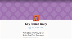 Desktop Screenshot of keyframedaily.tumblr.com