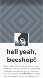 Mobile Screenshot of hellyeahbeeshop.tumblr.com