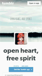 Mobile Screenshot of openheartfreespirit.tumblr.com