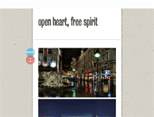 Tablet Screenshot of openheartfreespirit.tumblr.com