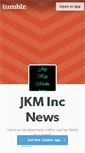 Mobile Screenshot of jaykaymediainc.tumblr.com