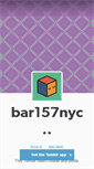 Mobile Screenshot of bar157nyc.tumblr.com