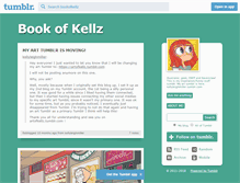 Tablet Screenshot of bookofkellz.tumblr.com