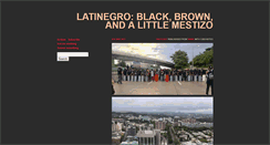 Desktop Screenshot of latinegro.tumblr.com