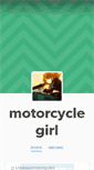 Mobile Screenshot of motorcyclegirl.tumblr.com