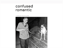 Tablet Screenshot of confusedromantic.tumblr.com