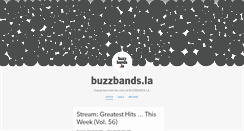 Desktop Screenshot of buzzbandsla.tumblr.com