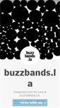 Mobile Screenshot of buzzbandsla.tumblr.com