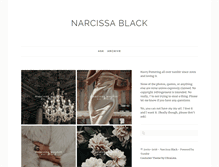 Tablet Screenshot of narcissablack.tumblr.com