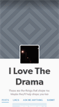 Mobile Screenshot of ilovethedrama.tumblr.com