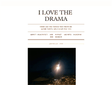 Tablet Screenshot of ilovethedrama.tumblr.com