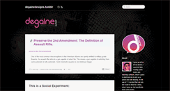 Desktop Screenshot of degainedesigns.tumblr.com