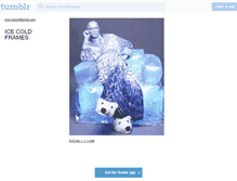 Tablet Screenshot of icecoldframes.tumblr.com