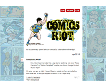 Tablet Screenshot of comicsriot.tumblr.com