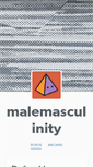 Mobile Screenshot of malemasculinity.tumblr.com
