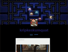 Tablet Screenshot of kripkeskumquat.tumblr.com
