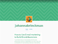 Tablet Screenshot of johannabrinckman.tumblr.com