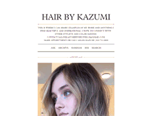 Tablet Screenshot of hairbykazumi.tumblr.com