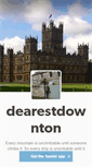 Mobile Screenshot of dearestdownton.tumblr.com