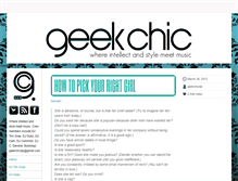 Tablet Screenshot of geekchicdjs.tumblr.com