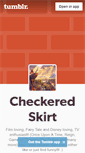 Mobile Screenshot of checkeredskirt.tumblr.com