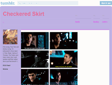 Tablet Screenshot of checkeredskirt.tumblr.com
