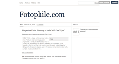 Desktop Screenshot of fotophile.tumblr.com