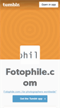 Mobile Screenshot of fotophile.tumblr.com