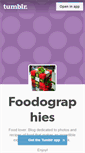 Mobile Screenshot of foodographies.tumblr.com