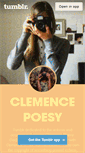 Mobile Screenshot of clemence-poesy.tumblr.com