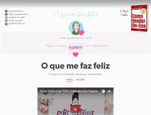 Tablet Screenshot of oqmefazfeliz.tumblr.com