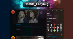 Desktop Screenshot of hostileladybug.tumblr.com