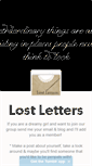 Mobile Screenshot of lost-letters-group.tumblr.com